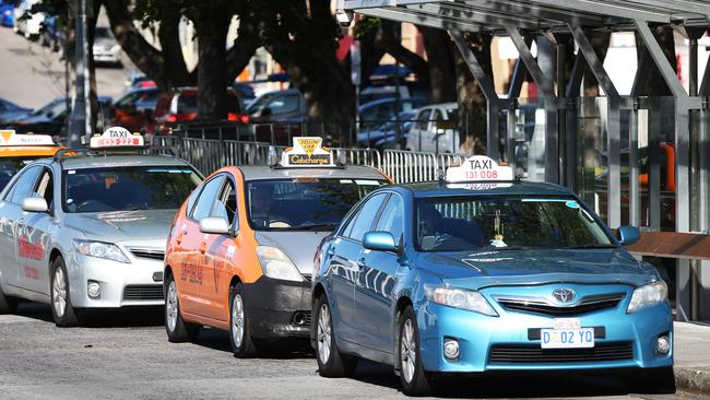 Tasmanian taxi licence holders are seeking compensation from the state government. Picture Nikki Davis-Jones