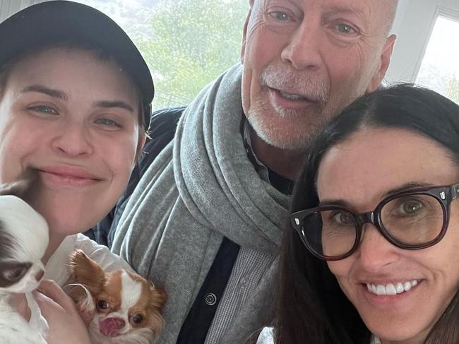 Demi Moore has shared an update on her ex-husband Bruce Willis’ dementia battle.