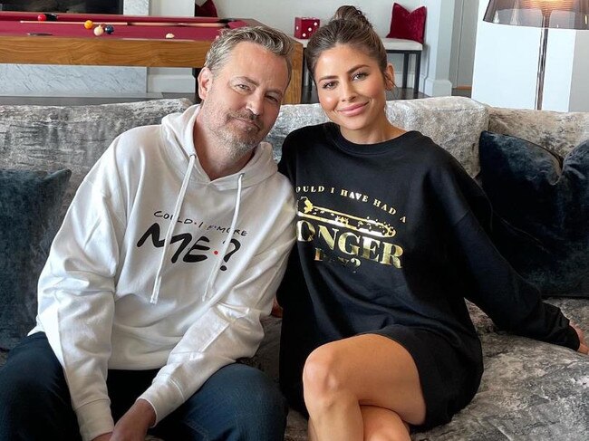 Matthew Perry with former assistant Briana Brancato.