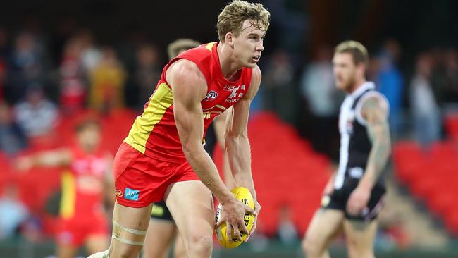 Gold Coast coach Stuart Dew admits fans might have seen the last of star forward Tom Lynch in Gold Coast colours. Picture: Getty Images/AFL Media