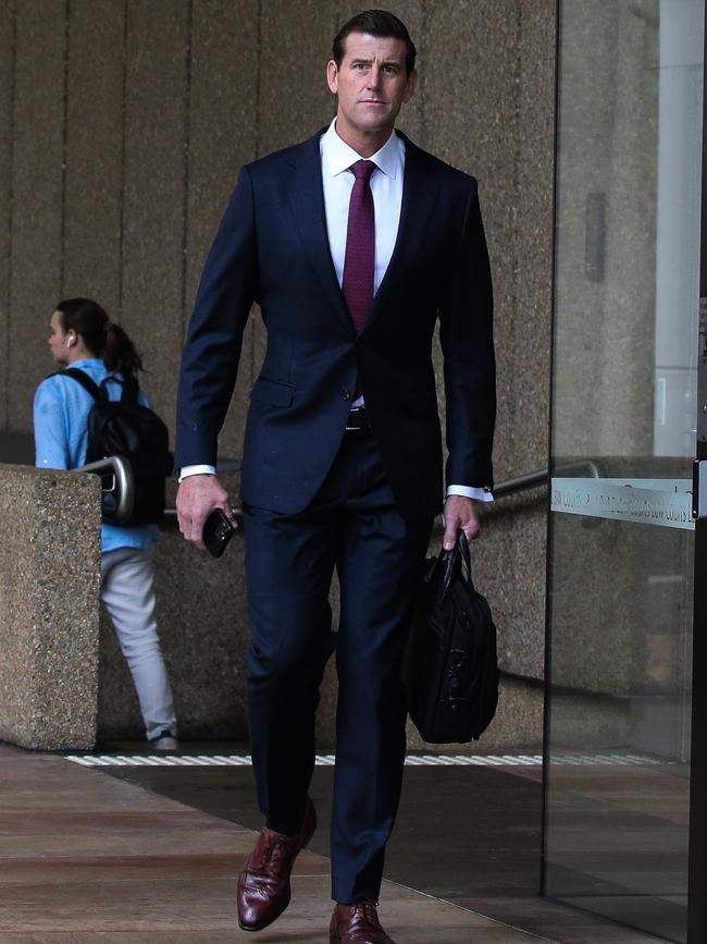 Ben Roberts-Smith has denied he committed war crimes in Afghanistan. Picture NCA NewsWire/ Gaye Gerard