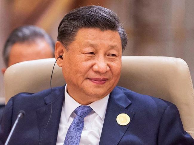 This handout picture released by the Saudi Press Agency SPA shows Chinese President Xi Jinping during the China-Arab Summit in the Saudi capital Riyadh, on December 9, 2022. (Photo by SPA / AFP) / === RESTRICTED TO EDITORIAL USE - MANDATORY CREDIT "AFP PHOTO / HO / SPA" - NO MARKETING NO ADVERTISING CAMPAIGNS - DISTRIBUTED AS A SERVICE TO CLIENTS ===