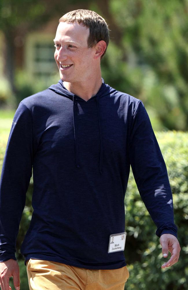 Meta CEO Mark Zuckerberg is preparing to take parental leave. Picture: Kevin Dietsch