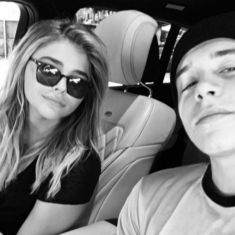 Brooklyn Beckham supports girlfriend Chloe Moretz with a sweet snap, “I think I’ll keep her.” Picture: Instagram