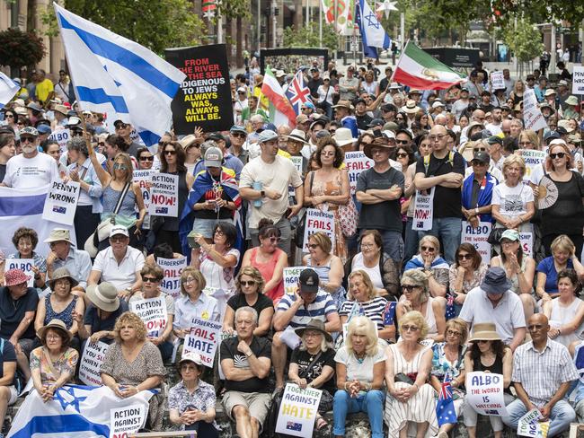 SYDNEY, AUSTRALIA - NewsWirePhotos - Sunday, 15 December 2024:Enough is Enough rally at Sydney's Martin Place.Picture: NewsWire/ Monique Harmer