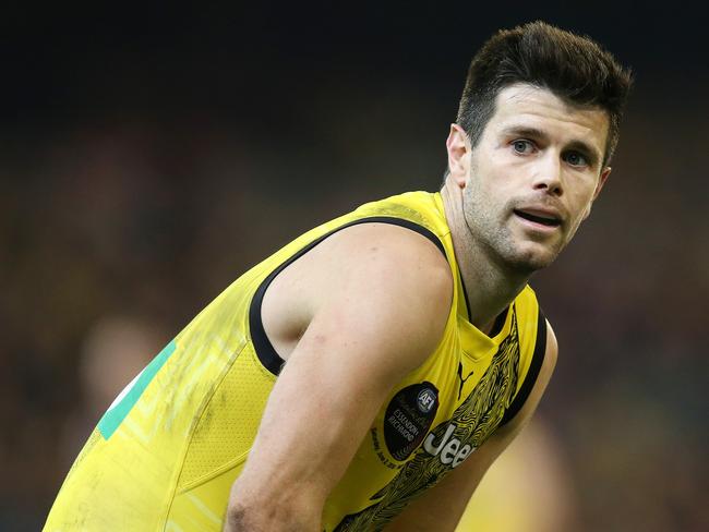 Trent Cotchin’s Tigers have some talent to bring back into their winning line-up. Pic: Michael Klein