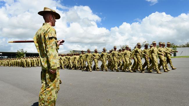 Australian Defence Force personnel. Picture: David Nielsen / The Queensland Times