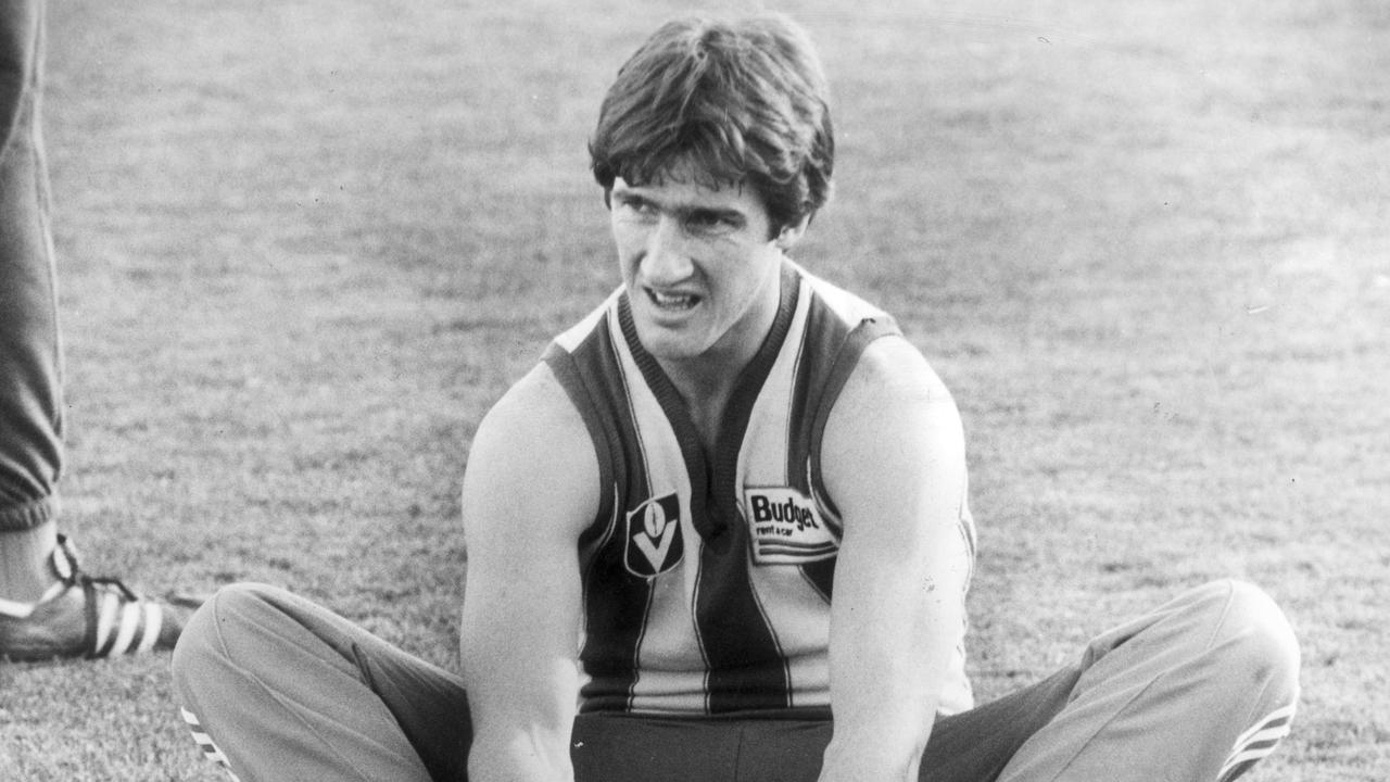 Kerry Good during his playing days with North Melbourne.