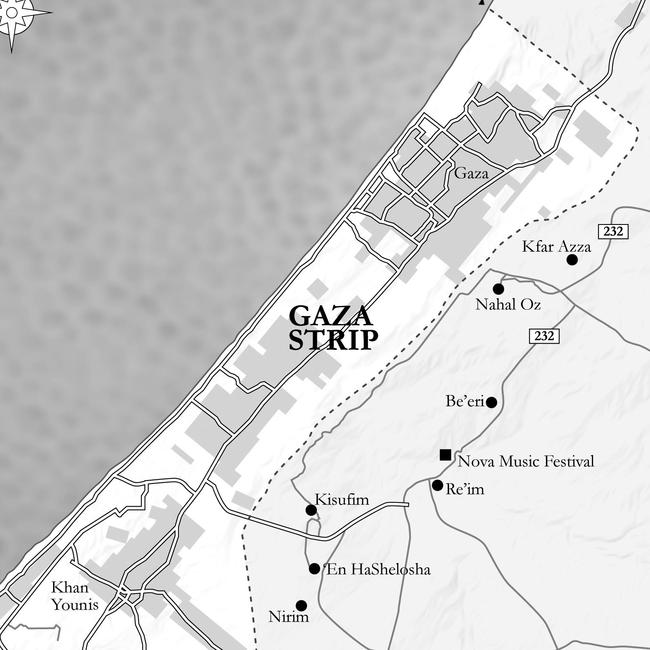 About 400 people called Nahal Oz, located directly along the border with Gaza, their home. Picture: Supplied