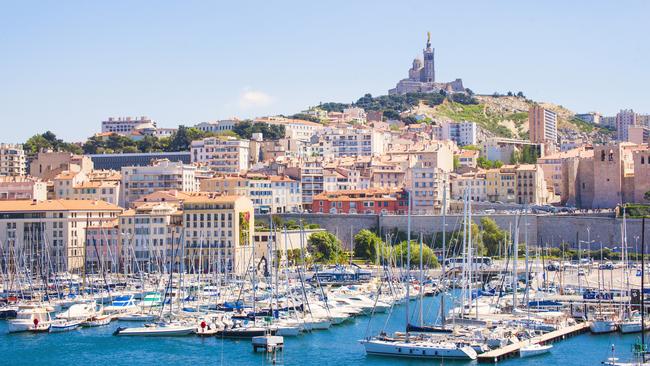 The port of Marseille in the south of France. Picture: Getty Images