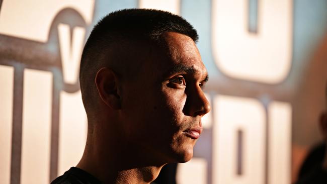 Tim Tszyu says he wants to take the soul of his opponent. Picture: Adam Yip