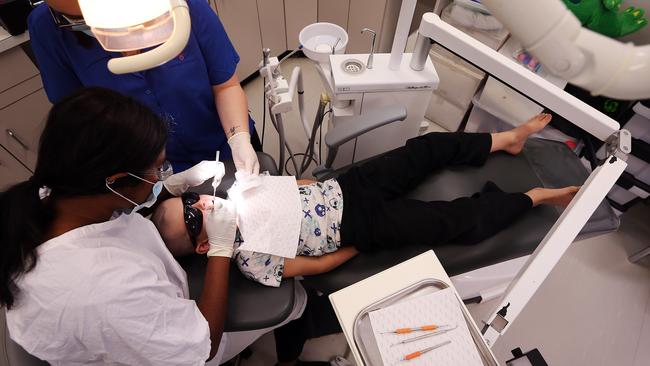 Children as young as five are having their baby teeth pulled.