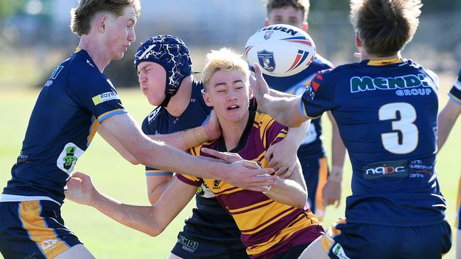 Confraternity Carnival 2024. Ryan Catholic College v St James College. Picture: Shae Beplate.
