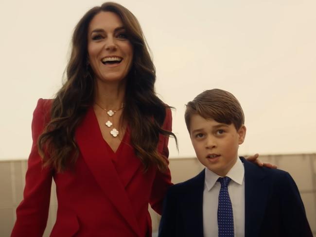 ‘Steely’ Princess Kate. Picture: YouTube