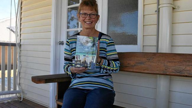 AGEING OUTRAGEOUSLY:  Warwick writer, Fleur Lind tells the story of seniors getting up to mischief in her latest novel, Local Time. Picture: Nicole Zurcas