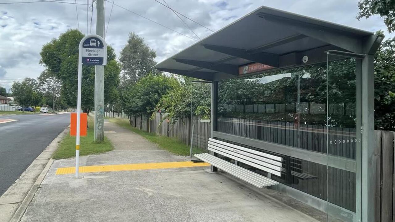 Ipswich residents have reported seeing a man stabbed while getting of a bus on Aspinall Street, Leichhardt (pictured) on Tuesday, April 16. Picture: Nicola McNamara