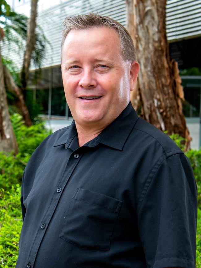 CDU TAFE pro vice-chancellor and chief executive Michael Hamilton. Picture: Adnan Reza