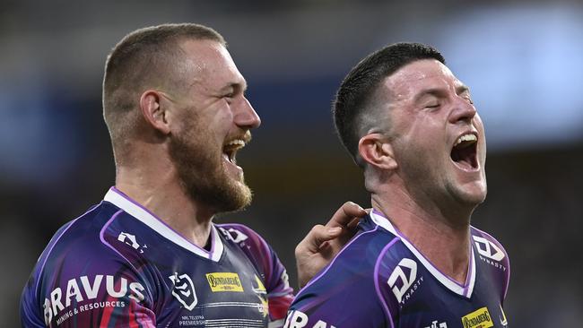 Coen Hess and Chad Townsend have had been strong the Cowboys. Picture: Ian Hitchcock/Getty Images