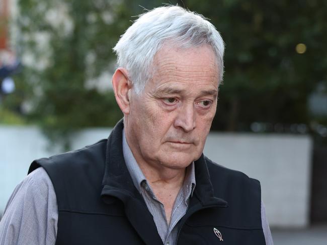 Ian Wilkinson leaves court. Picture: NewsWire