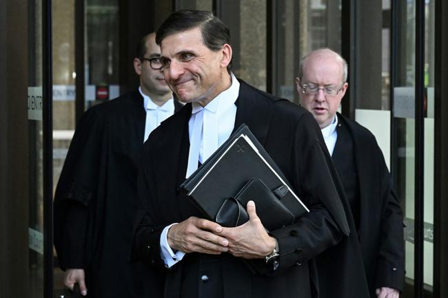 Lawyers for Ben Roberts-Smith leave the Federal Court in Sydney after one of Australia's most decorated soldiers lost a landmark defamation case against major newspapers