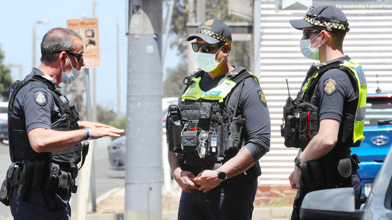 Police investigate another stabbing at Seaford, this time an 18-year-old man who was knifed in the stomach on November 19. Picture: David Crosling