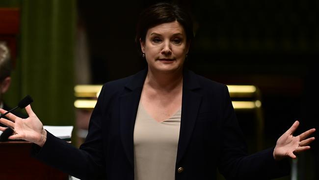 NSW Opposition Leader Jodi McKay is facing censure this afternoon. Picture: AAP