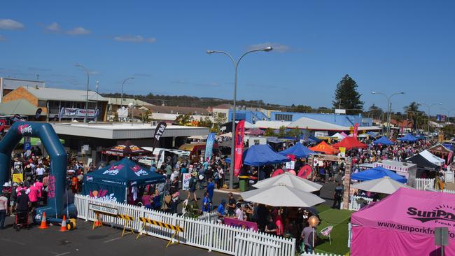 Glendon St was a hive of activity for BaconFest 2019.