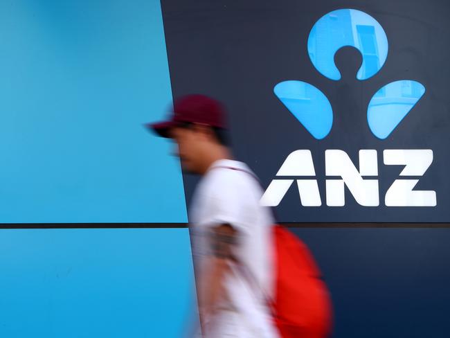 14/11/2018: Generic picture of ANZ bank branch and logo. Hollie Adams/The Australian