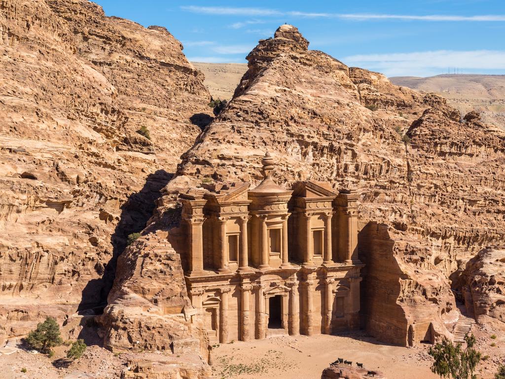 The Ad Deir Monastery in the ancient city of Petra, Jordan. UNESCO World Heritage Site. Picture: istock