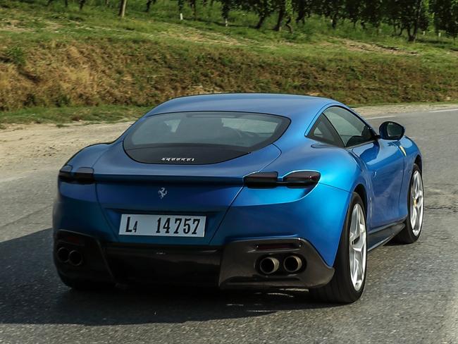 Photos of the 2020 Ferrari Roma. Overseas model shown