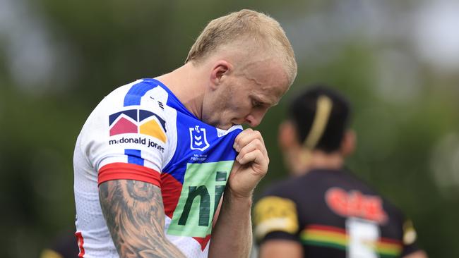 Mitchell Barnett of the Knights. Photo by Mark Evans/Getty Images