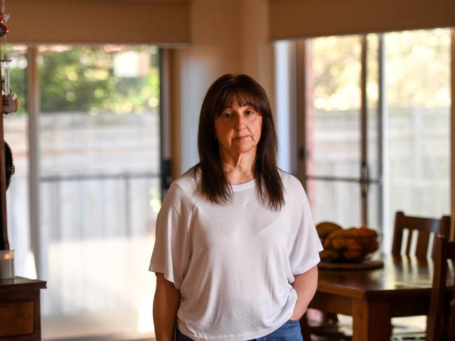 Nurse Maria De Bartolo has spoken up about her ordeal, and the impacts it has had on her life, after a patient tried to strangle her. Picture: Penny Stephens.