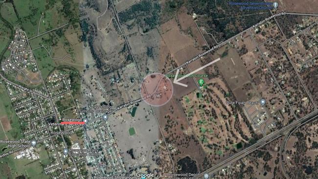 ‘Suicide bend’ along Rosewood Karrabin Rd. Picture: Google Maps