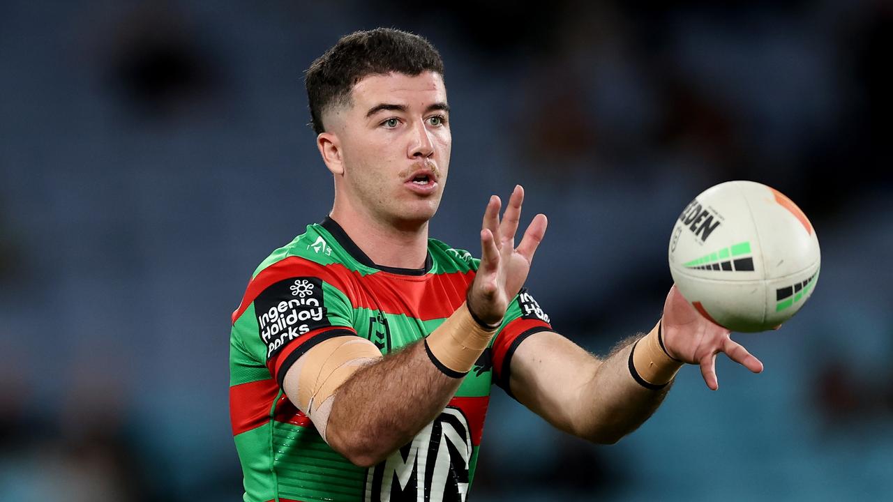 Dean Hawkins of the Rabbitohs. Photo by Brendon Thorne/Getty Images.