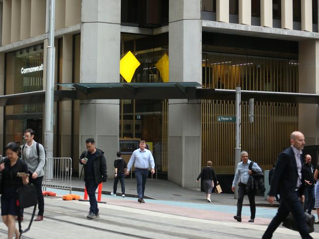 14/11/2024.Commonwealth Bank.  Business pages stock pictures Sydney CBD. Britta Campion / The Australian