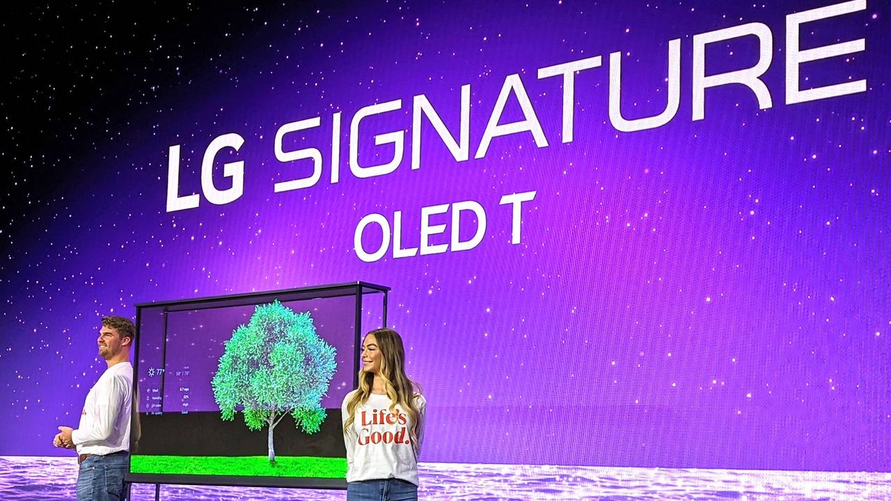 LG’s “transparent” Signature OLED T TV was unveiled at CES in January, and a global launch date was set last week.