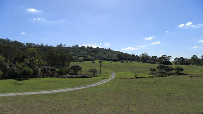 The site of the 136,000-plot cemetery, pictured last year.