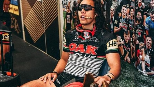 Jarome Luai posted this image after Penrith’s GF win.