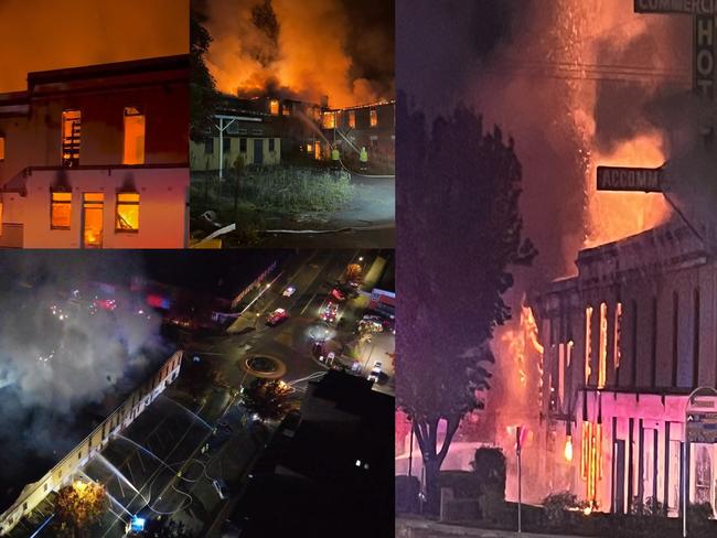 Suspicious fire guts historic Aussie pub