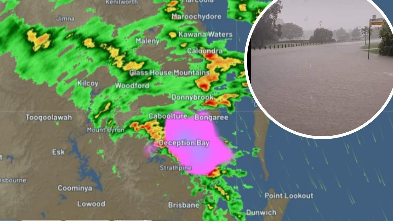 QLD weather: Storms dump 51mm of rain, thunderstorm warnings issued ...