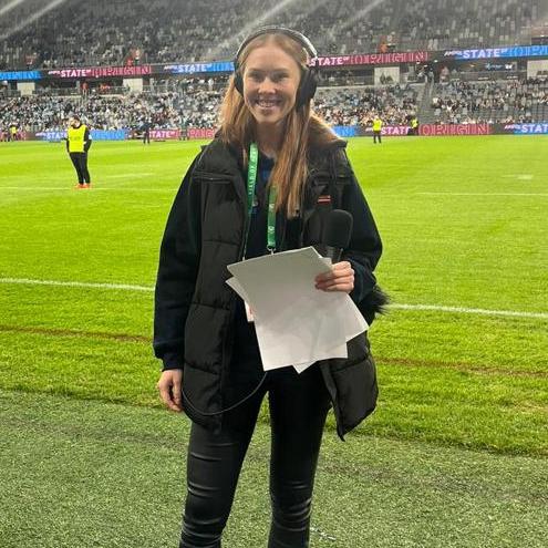 Sienna Wiliams, producer on 2GB radio Sydney and rugby league player. Source: Supplied