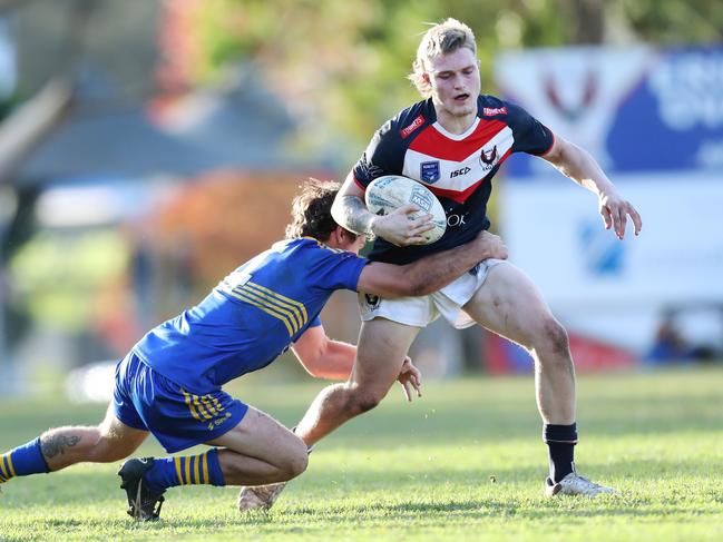 ErinaÃs Jackson Pennell in Erina v Toukley at Erina Oval 4th June 2023 pic Sue Graham