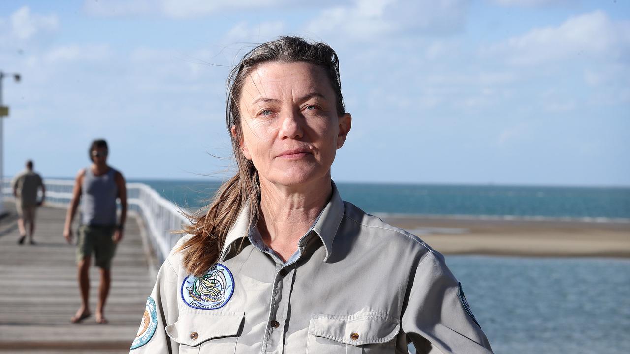 Queensland Parks and Wildlife Service ranger Linda Behrendorff. Picture: Liam Kidston