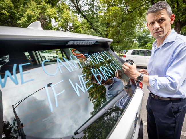 Police Association of Victoria secretary Wayne Gatt. Picture: Jake Nowakowski