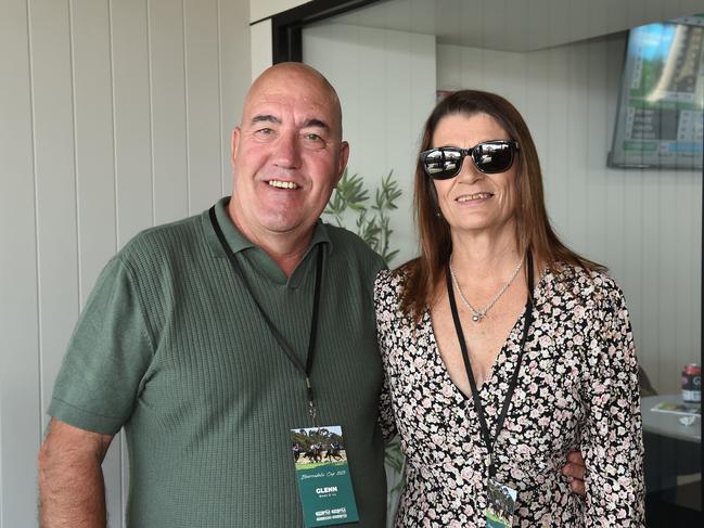 Bairnsdale Cup 2025. Glenn McVeigh and Tracey McVeigh. Picture: David Smith