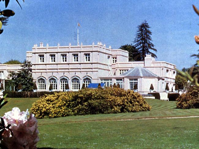 Undated pic of The Royal Lodge, in Windsor Great Park. - travel Britain buildings exterior royalty houses