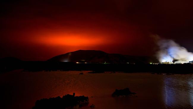 A series of earthquakes, brought about by a magma intrusion signalling a potential volcanic eruption, prompted a temporary closure of Iceland's famed Blue Lagoon geothermal spa on November 9, 2023, the operator said. Picture: AFP.