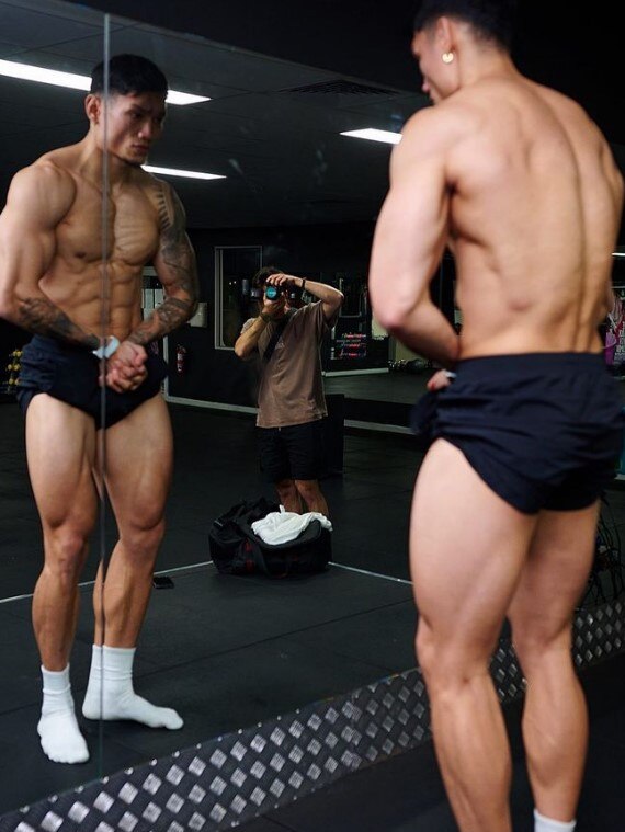 Victorian bodybuilder Patrick Chan Mow. Image: Instagram.