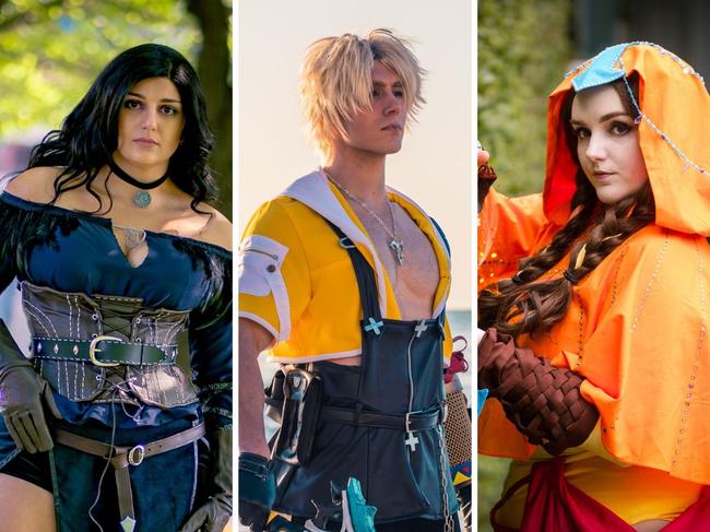 Three of SA's top cosplayers. Pictures: File