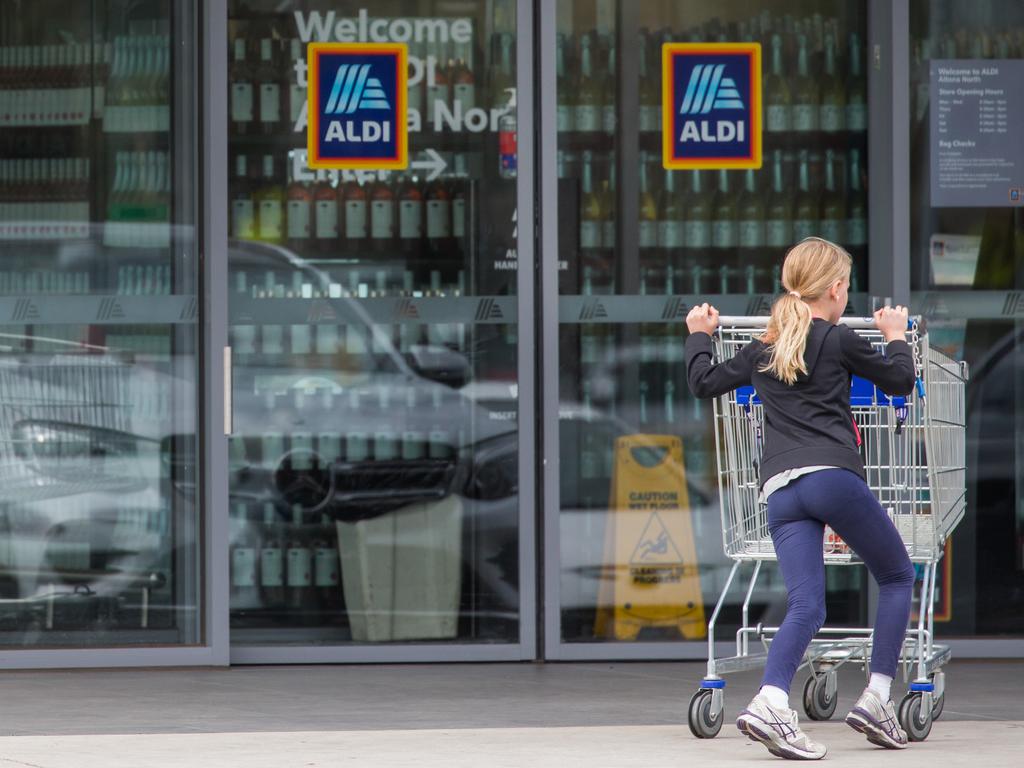 ALDI insists it is cheaper than its competitors. Picture: NCA NewsWire/Paul Jeffers